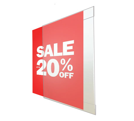 MAGNETIC 'C' SHAPED POSTER HOLDERS