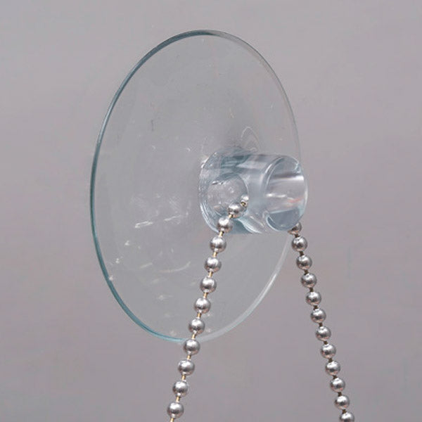 SUCTION CUPS WITH TRANSVERSE HOLE