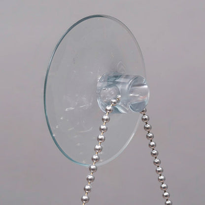 SUCTION CUPS WITH TRANSVERSE HOLE