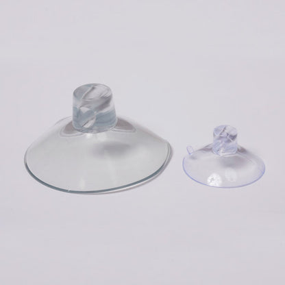 SUCTION CUPS WITH TRANSVERSE HOLE