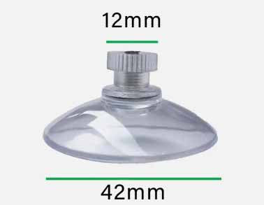 42mm Diameter Suction Cup With Screw Fixing