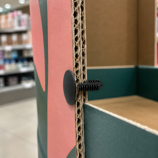FIR TREE FASTENERS BLACK COLOUR