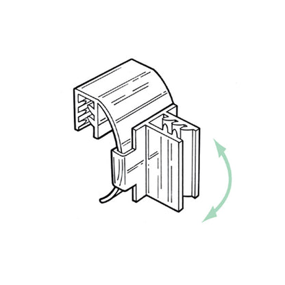 ADJUSTABLE ANGLE DATA CLIPS