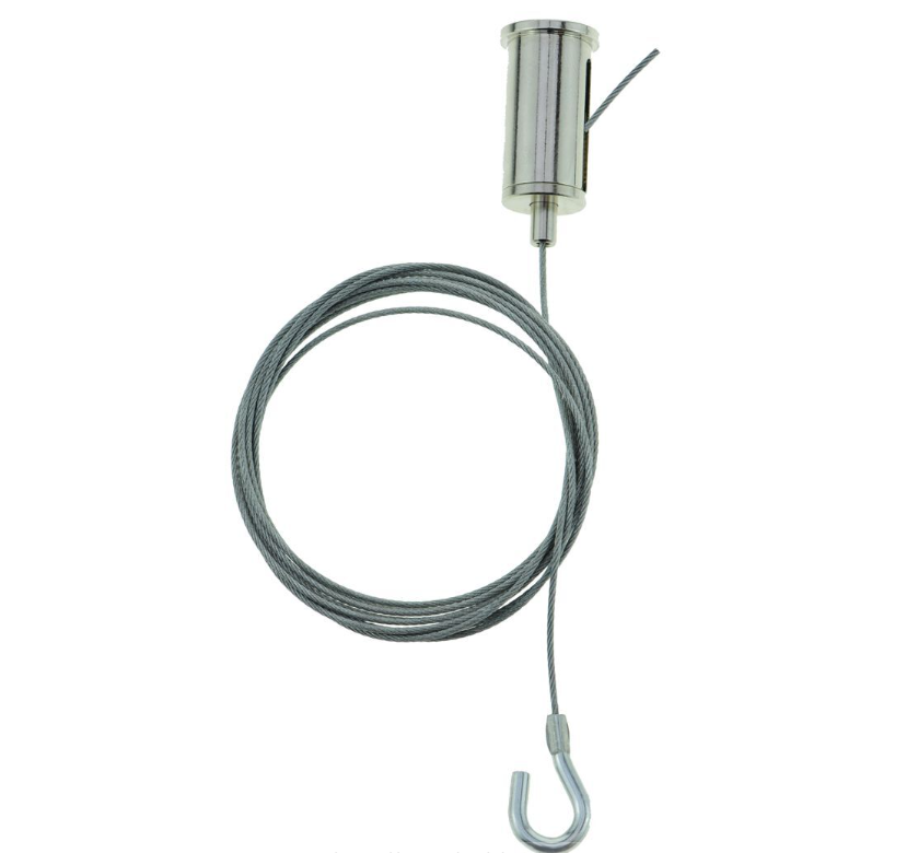 ADJUATBALE CABLE KIT WITH 2m WIRE AND OPEN HOOK