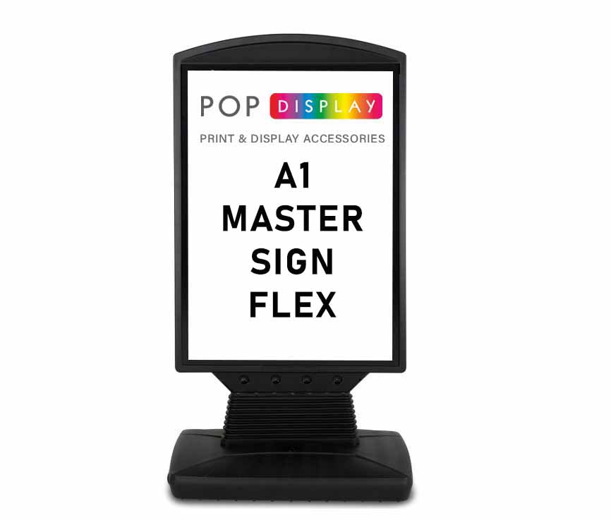 A1 Master Sign Flex Double Sided Waterbase Pavement Sign