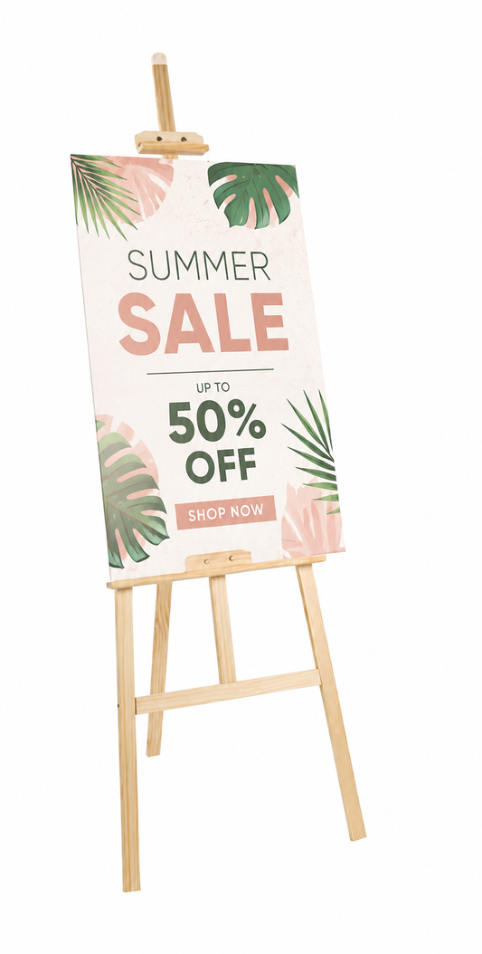 DISPLAY EASEL 1700mm HIGH
