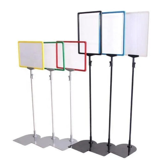 SHOWCARD STANDS. MANY OPTIOSN AVAILABLE