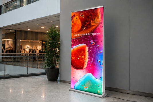 LED Roller Banners