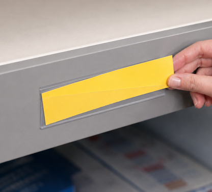 39mm SHELF EDGE DATA STRIPS WITH SELF ADHESIVE