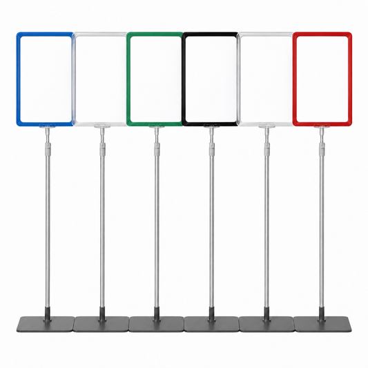 SHOWCARD STANDS. MANY OPTIONS AVAILABLE