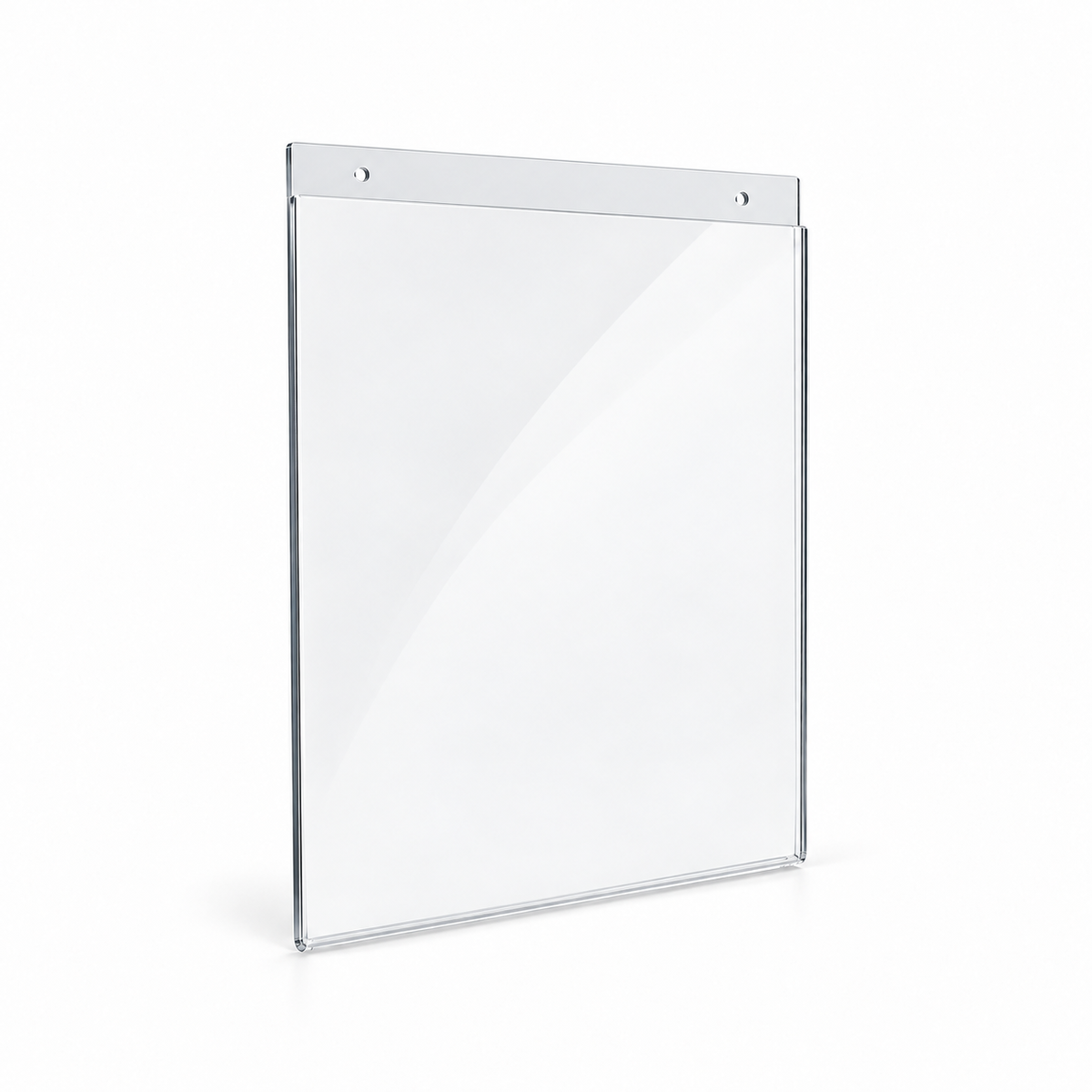 A4 WALL / WINDOW SIGN HOLDER WITH DRILL HOLES