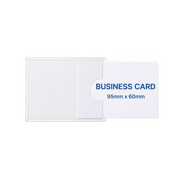 BUSINESS CARD POCKETS SELF ADHESIVE