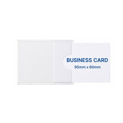 BUSINESS CARD POCKETS SELF ADHESIVE